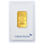 Lingou aur, Credit Suisse, 24 K, 20 g